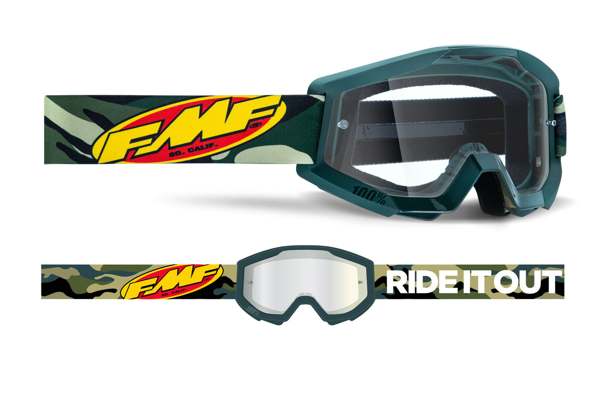 FMF POWERCORE Goggle - Clear – FMF Racing