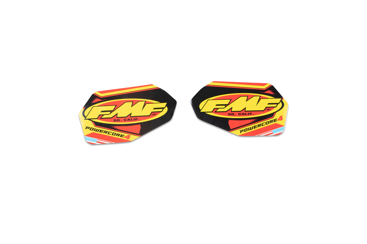 FMF POWERCORE 4 2-PART WRAP LOGO DECAL REPLACEMENT 012637 – FMF Racing